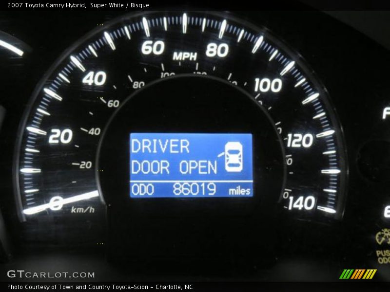 Super White / Bisque 2007 Toyota Camry Hybrid