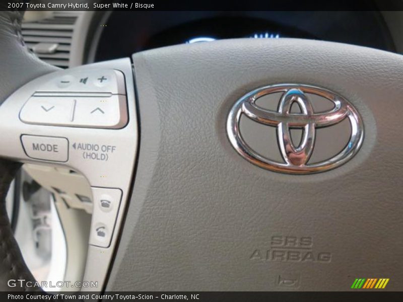 Super White / Bisque 2007 Toyota Camry Hybrid
