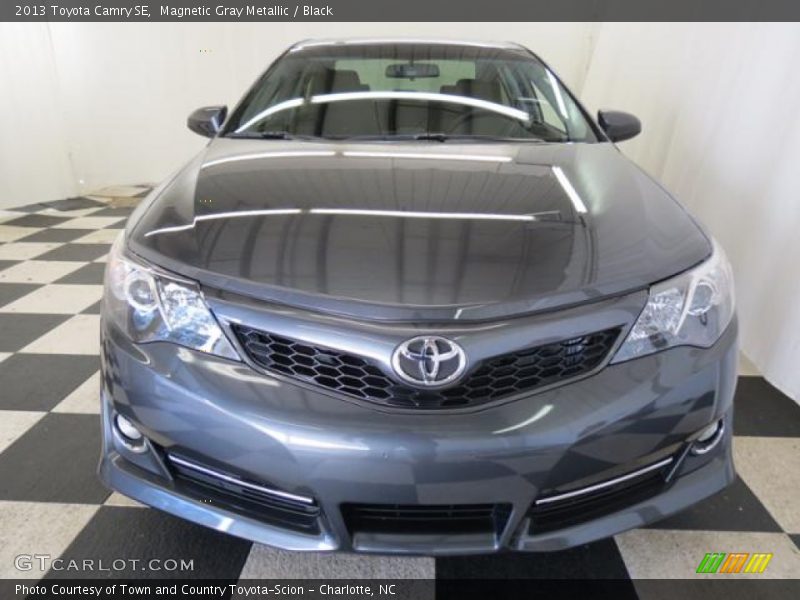 Magnetic Gray Metallic / Black 2013 Toyota Camry SE