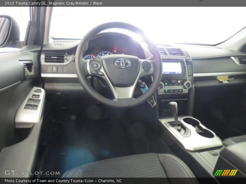 Magnetic Gray Metallic / Black 2013 Toyota Camry SE