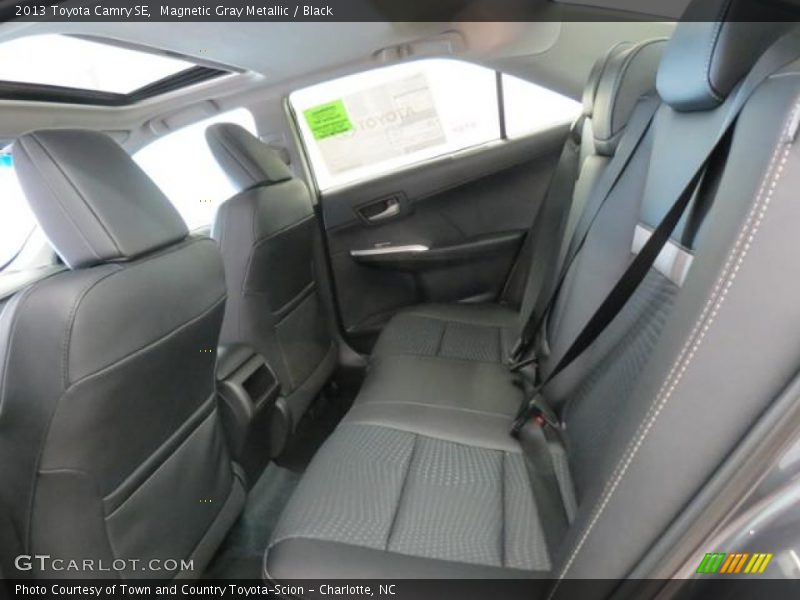 Magnetic Gray Metallic / Black 2013 Toyota Camry SE