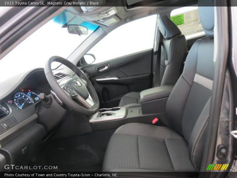 Magnetic Gray Metallic / Black 2013 Toyota Camry SE