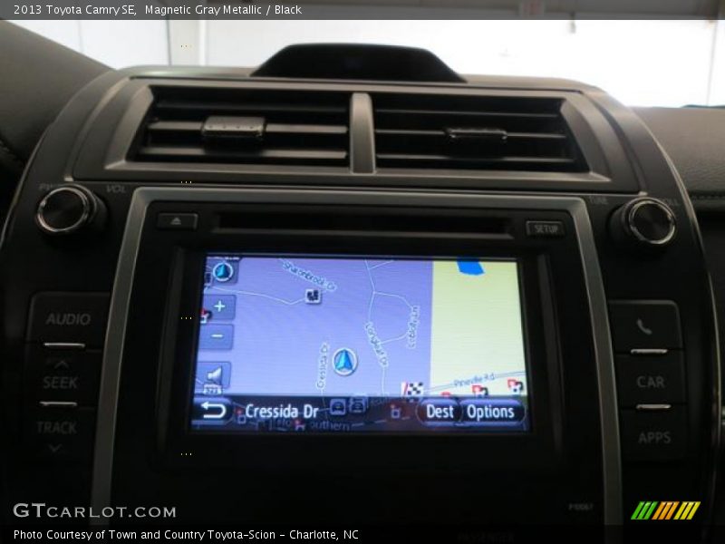 Magnetic Gray Metallic / Black 2013 Toyota Camry SE