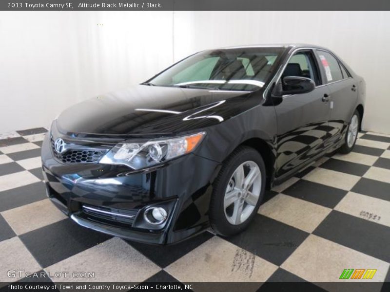 Attitude Black Metallic / Black 2013 Toyota Camry SE