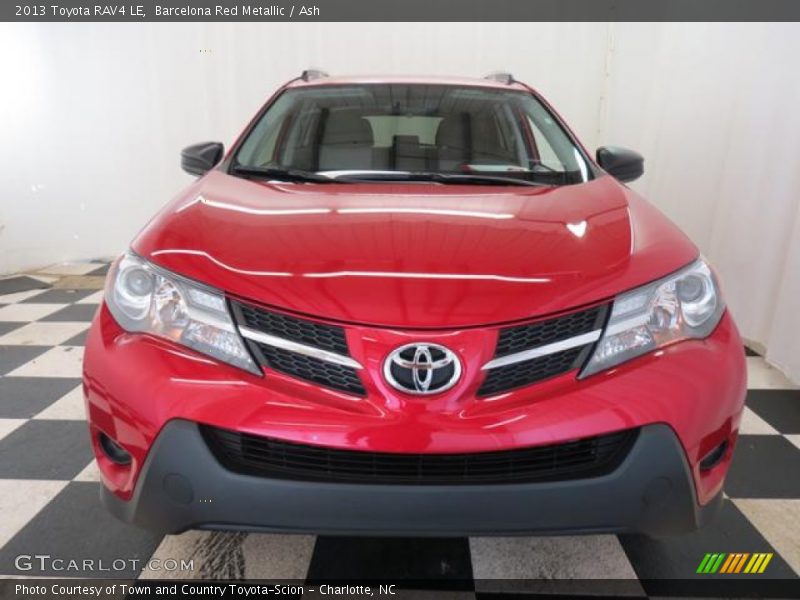 Barcelona Red Metallic / Ash 2013 Toyota RAV4 LE