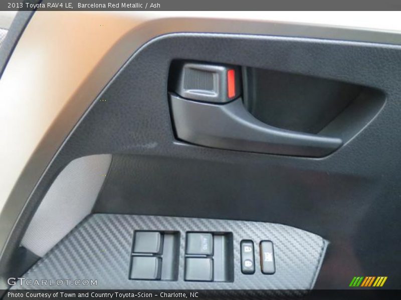 Controls of 2013 RAV4 LE