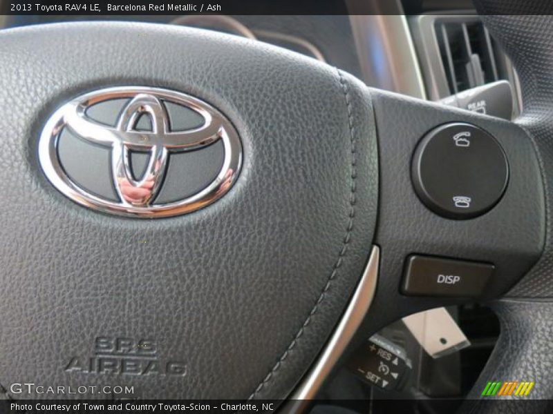 Controls of 2013 RAV4 LE
