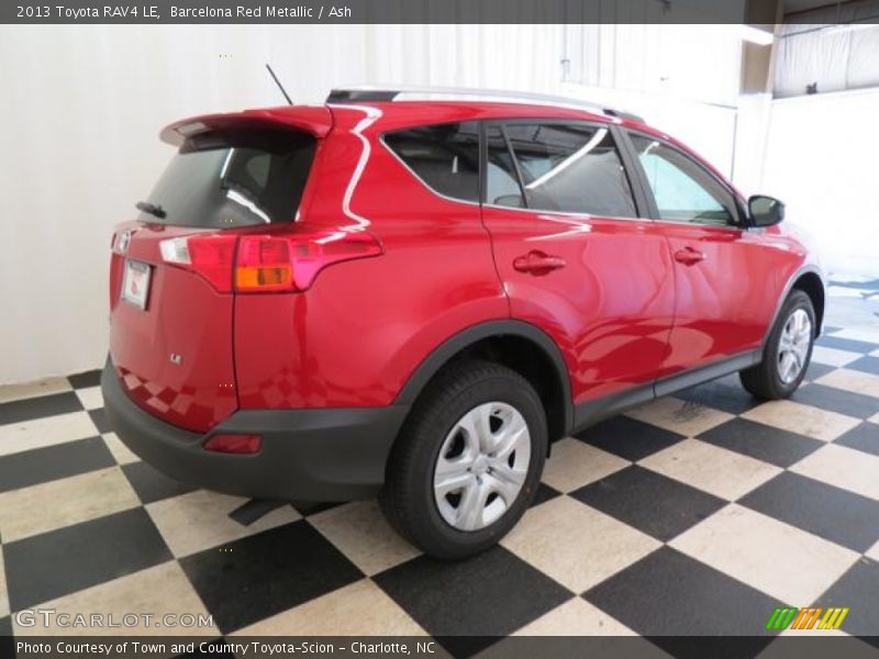Barcelona Red Metallic / Ash 2013 Toyota RAV4 LE
