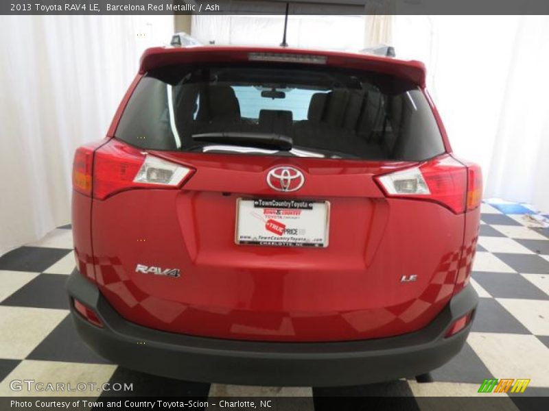 Barcelona Red Metallic / Ash 2013 Toyota RAV4 LE