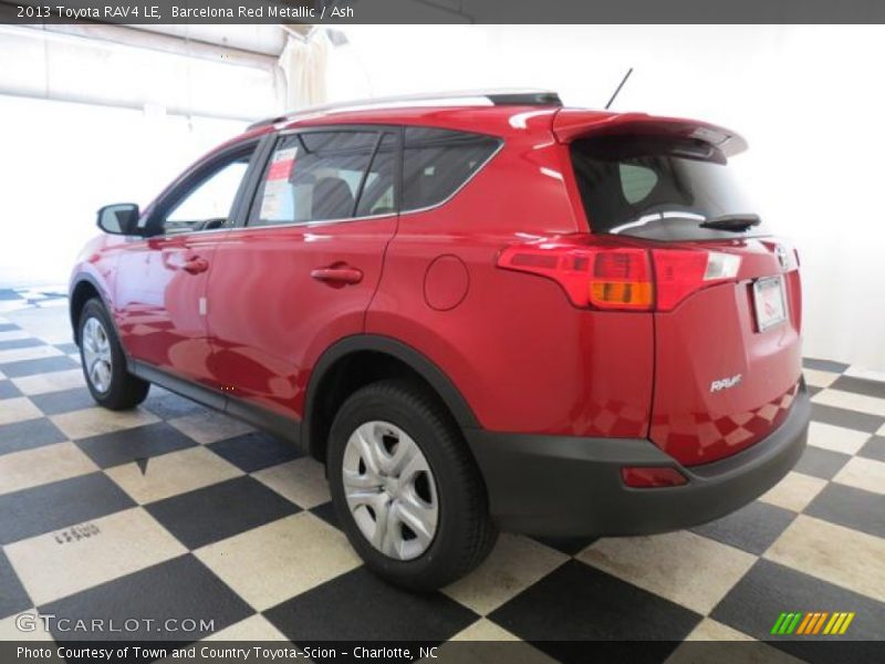 Barcelona Red Metallic / Ash 2013 Toyota RAV4 LE