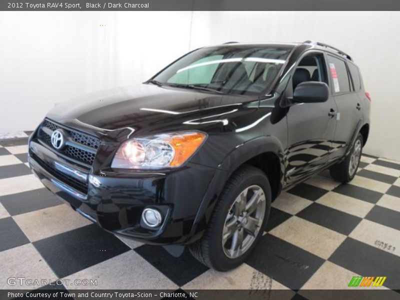 Black / Dark Charcoal 2012 Toyota RAV4 Sport
