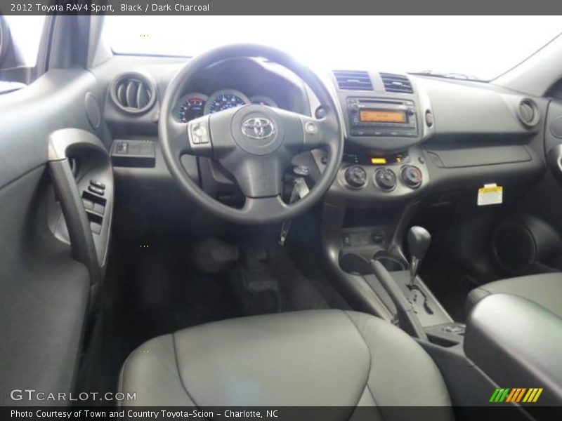 Black / Dark Charcoal 2012 Toyota RAV4 Sport