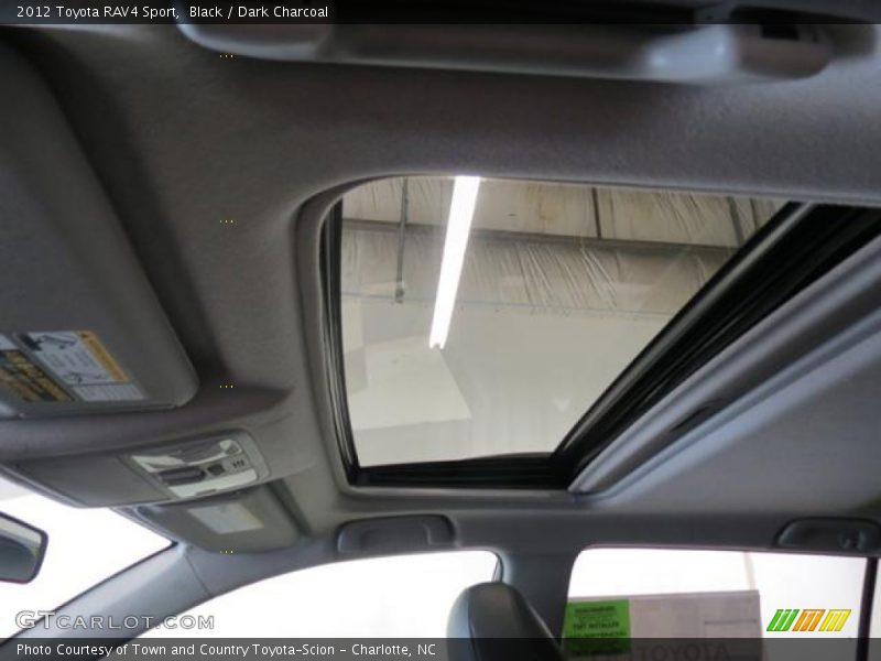 Black / Dark Charcoal 2012 Toyota RAV4 Sport