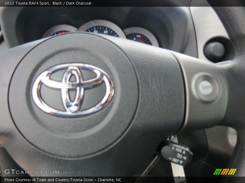 Black / Dark Charcoal 2012 Toyota RAV4 Sport