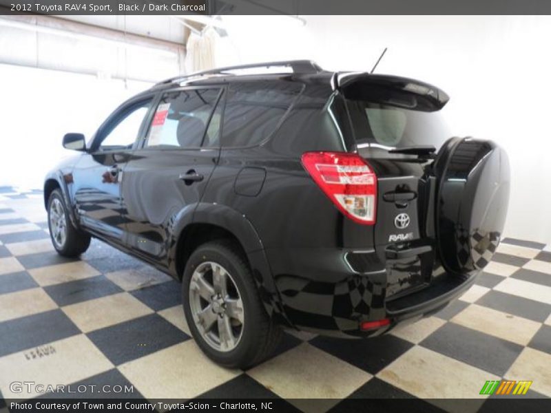 Black / Dark Charcoal 2012 Toyota RAV4 Sport
