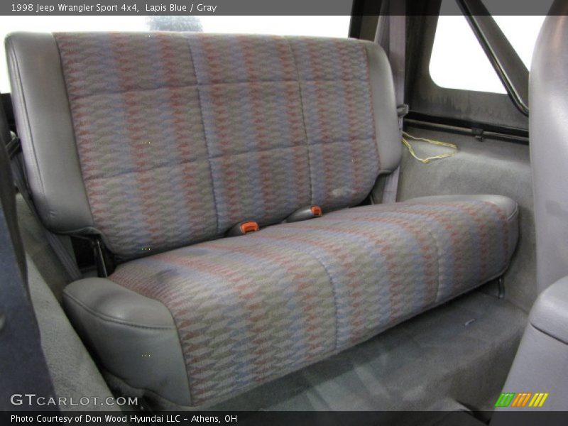 Lapis Blue / Gray 1998 Jeep Wrangler Sport 4x4