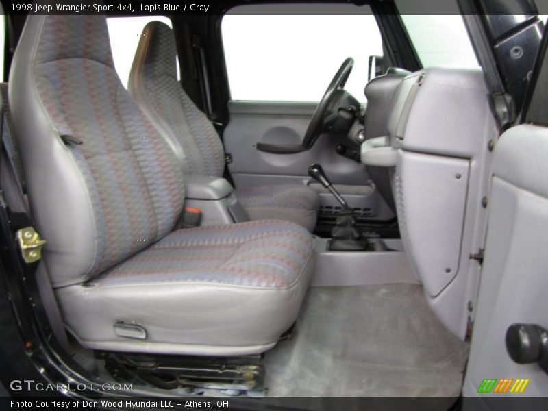 Lapis Blue / Gray 1998 Jeep Wrangler Sport 4x4