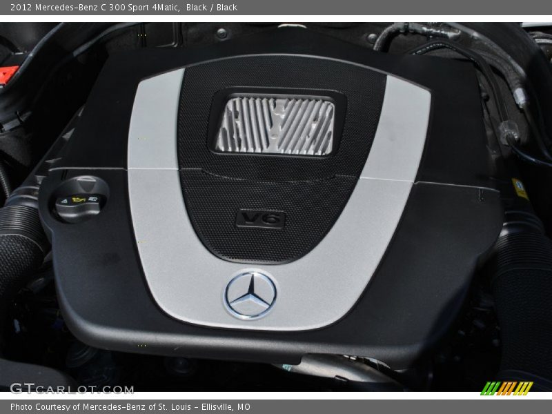 Black / Black 2012 Mercedes-Benz C 300 Sport 4Matic