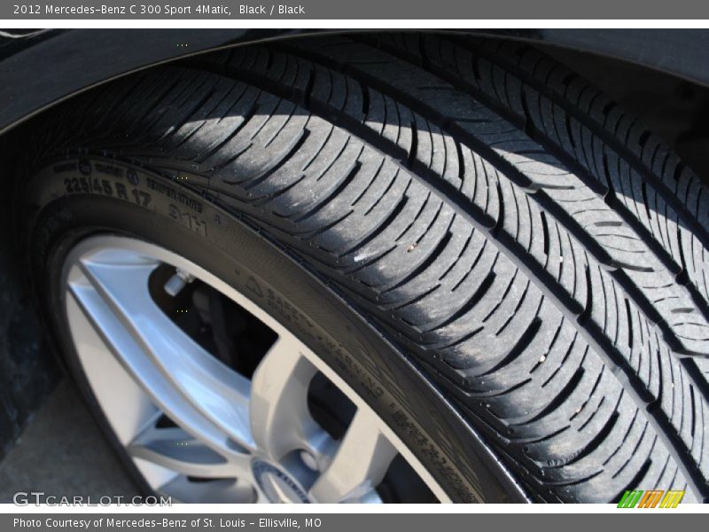 Black / Black 2012 Mercedes-Benz C 300 Sport 4Matic