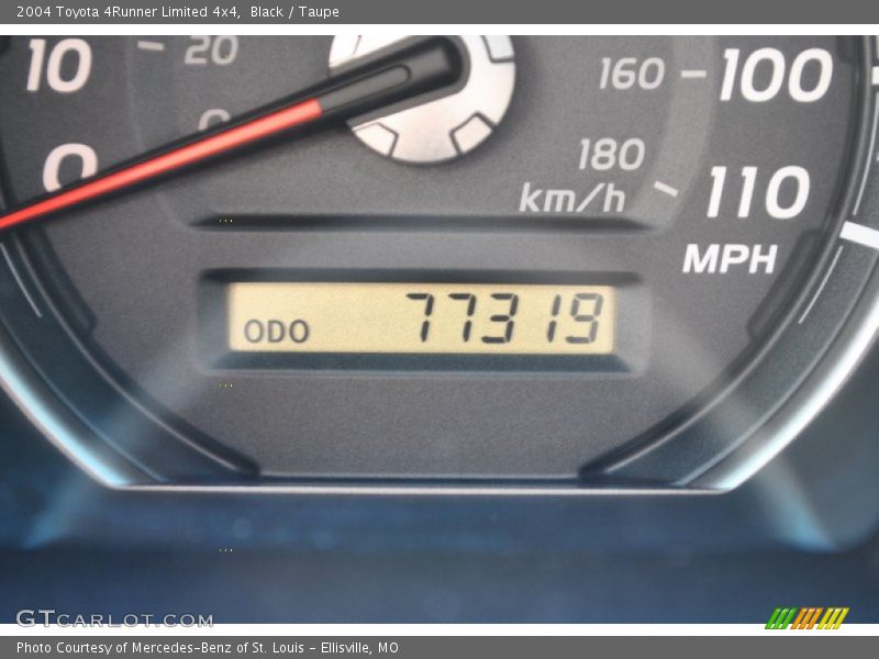 Black / Taupe 2004 Toyota 4Runner Limited 4x4