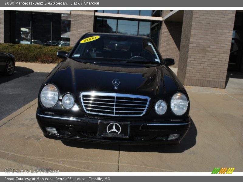 Black / Charcoal 2000 Mercedes-Benz E 430 Sedan