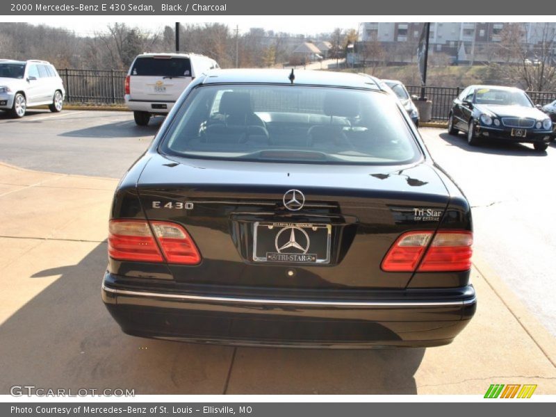 Black / Charcoal 2000 Mercedes-Benz E 430 Sedan