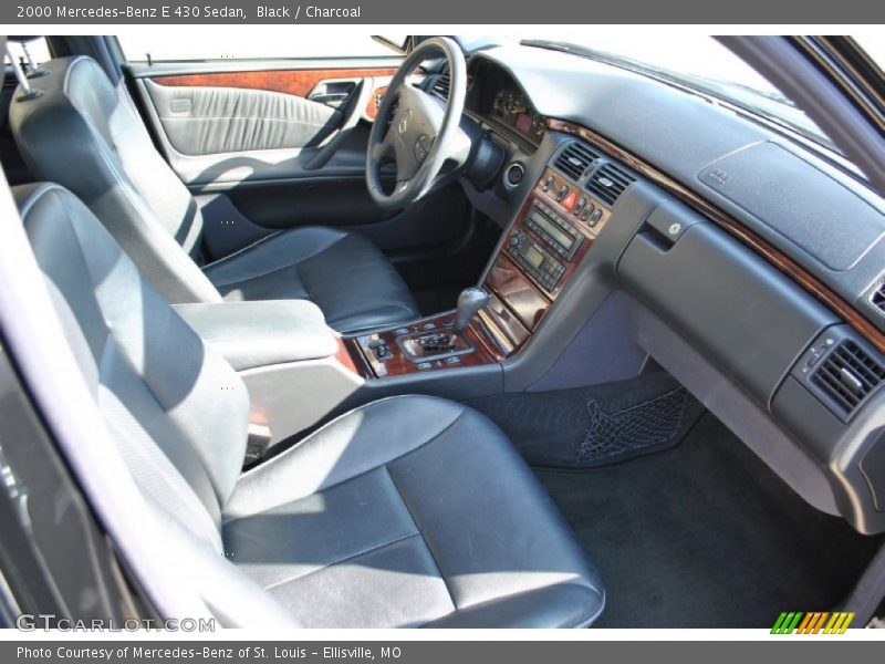  2000 E 430 Sedan Charcoal Interior