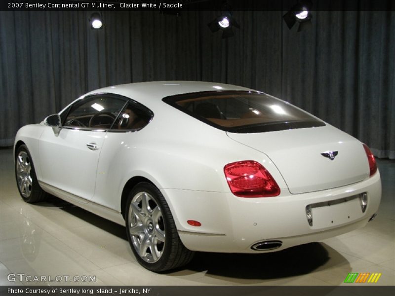 Glacier White / Saddle 2007 Bentley Continental GT Mulliner