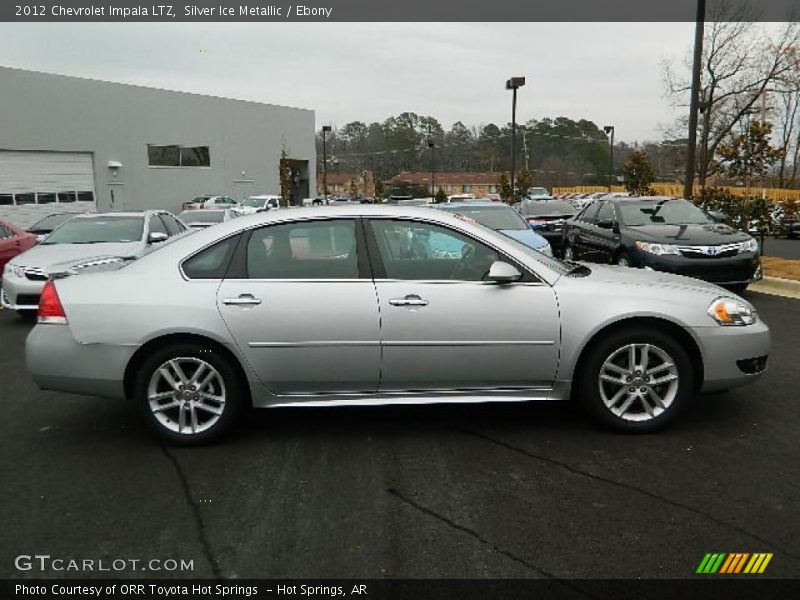 Silver Ice Metallic / Ebony 2012 Chevrolet Impala LTZ