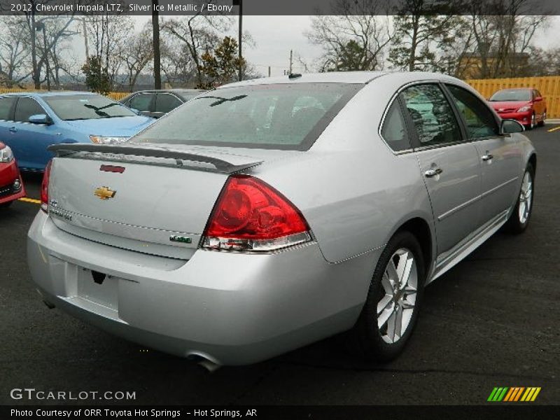 Silver Ice Metallic / Ebony 2012 Chevrolet Impala LTZ