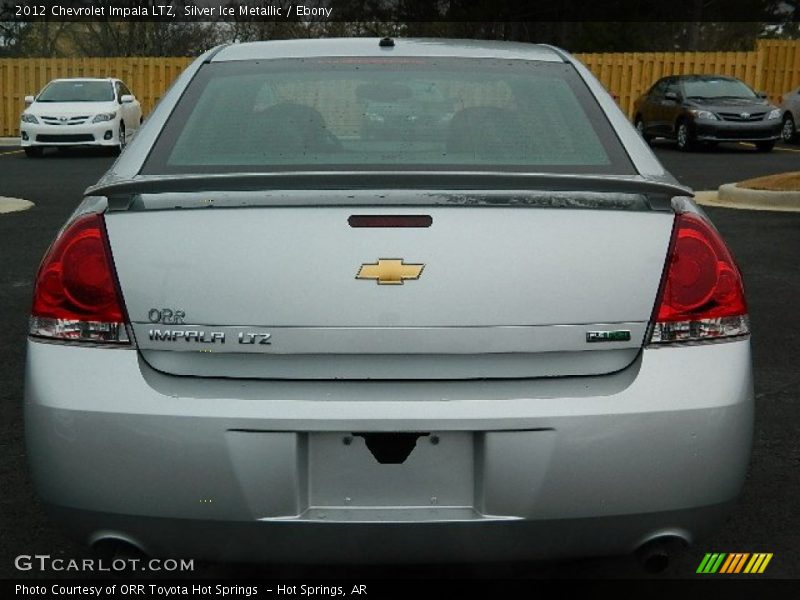 Silver Ice Metallic / Ebony 2012 Chevrolet Impala LTZ