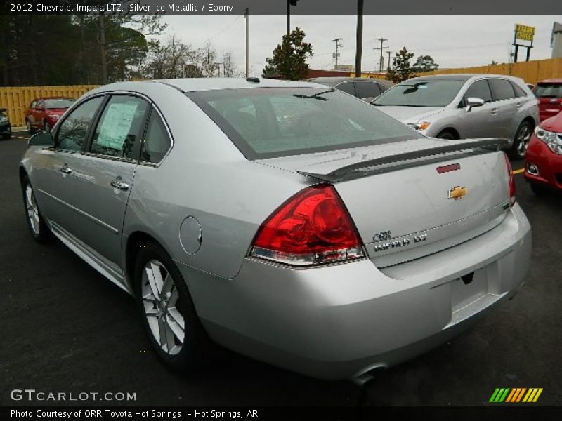 Silver Ice Metallic / Ebony 2012 Chevrolet Impala LTZ