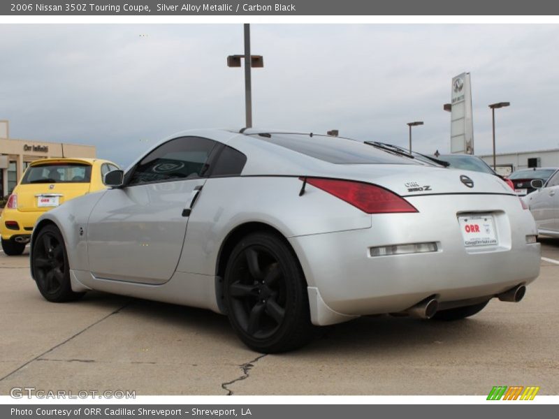 Silver Alloy Metallic / Carbon Black 2006 Nissan 350Z Touring Coupe
