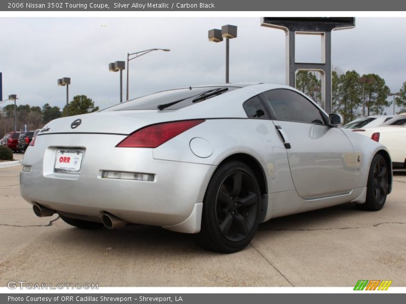 Silver Alloy Metallic / Carbon Black 2006 Nissan 350Z Touring Coupe