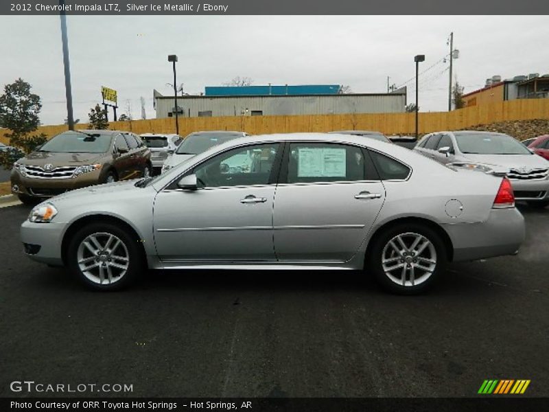 Silver Ice Metallic / Ebony 2012 Chevrolet Impala LTZ