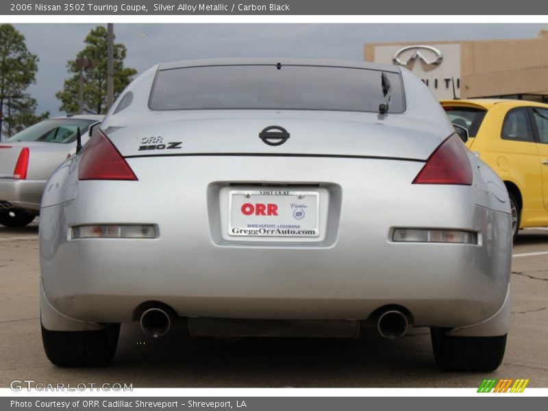 Silver Alloy Metallic / Carbon Black 2006 Nissan 350Z Touring Coupe