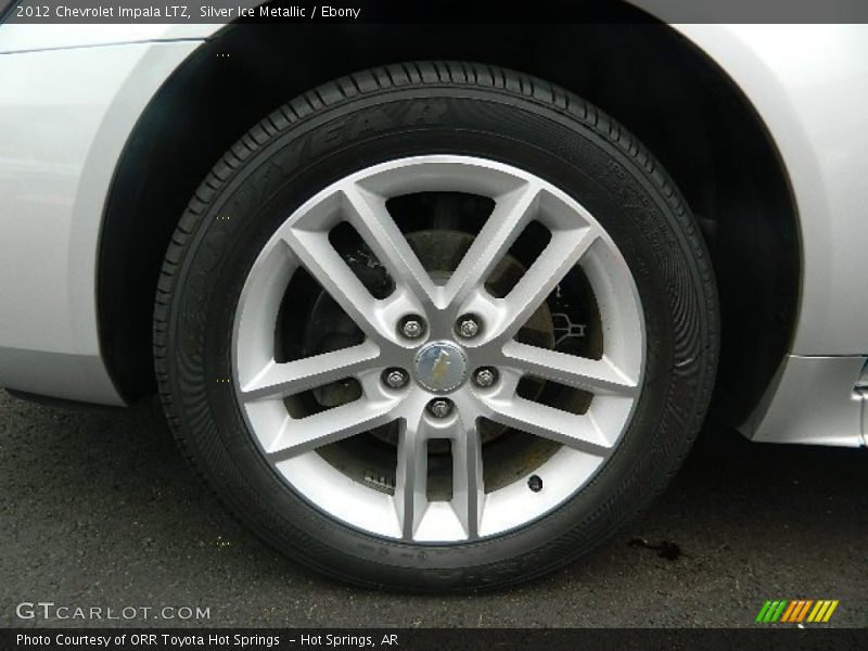 Silver Ice Metallic / Ebony 2012 Chevrolet Impala LTZ