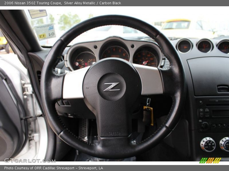 Silver Alloy Metallic / Carbon Black 2006 Nissan 350Z Touring Coupe