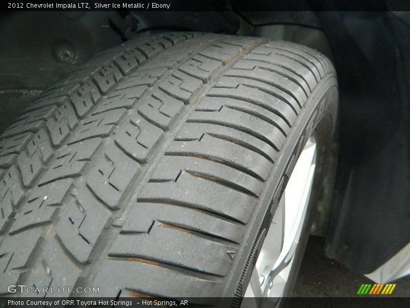 Silver Ice Metallic / Ebony 2012 Chevrolet Impala LTZ