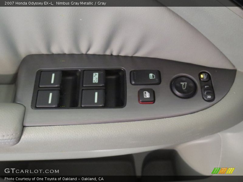 Nimbus Gray Metallic / Gray 2007 Honda Odyssey EX-L
