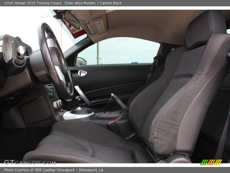Silver Alloy Metallic / Carbon Black 2006 Nissan 350Z Touring Coupe