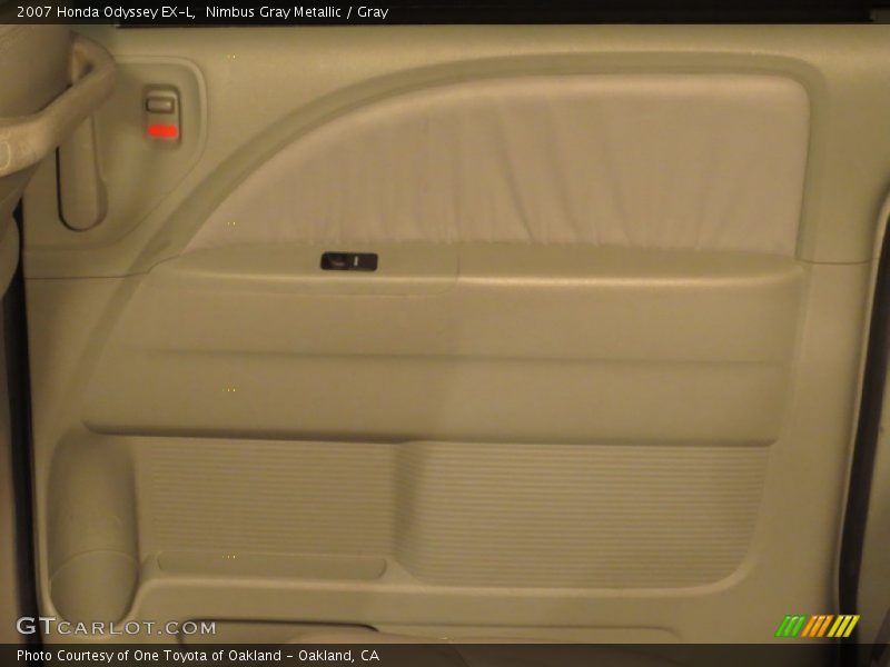 Nimbus Gray Metallic / Gray 2007 Honda Odyssey EX-L