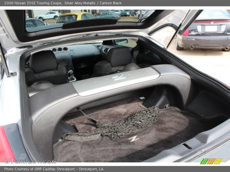 Silver Alloy Metallic / Carbon Black 2006 Nissan 350Z Touring Coupe