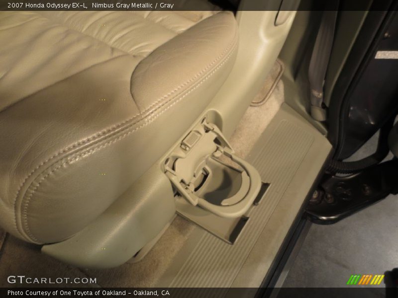 Nimbus Gray Metallic / Gray 2007 Honda Odyssey EX-L
