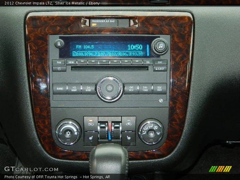 Silver Ice Metallic / Ebony 2012 Chevrolet Impala LTZ