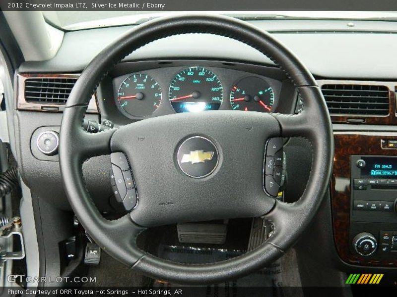 Silver Ice Metallic / Ebony 2012 Chevrolet Impala LTZ