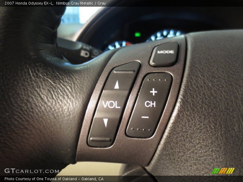 Nimbus Gray Metallic / Gray 2007 Honda Odyssey EX-L