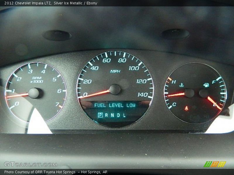 Silver Ice Metallic / Ebony 2012 Chevrolet Impala LTZ