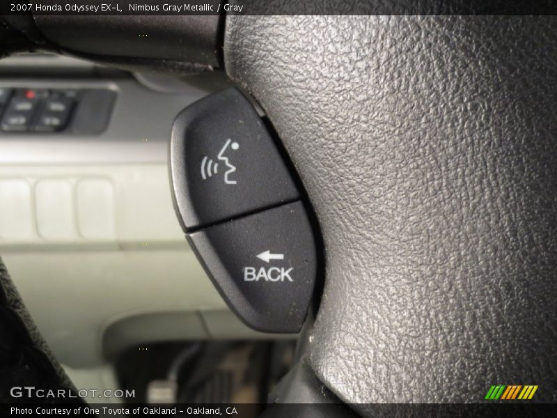 Nimbus Gray Metallic / Gray 2007 Honda Odyssey EX-L
