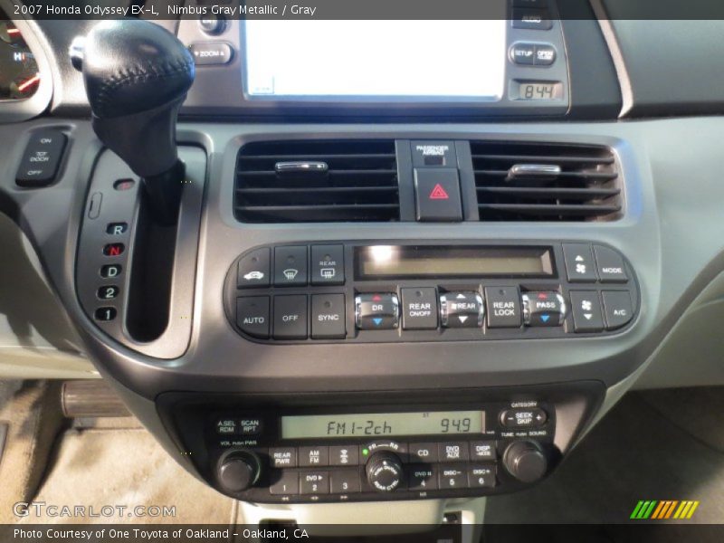 Nimbus Gray Metallic / Gray 2007 Honda Odyssey EX-L